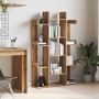 Estantería de madera de ingeniería roble artisan 86x25,5x140 cm de , Librerías y estanterías - Ref: Foro24-856693, Precio: 78...