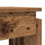 Mesa consola madera de ingeniería envejecida 80x30x102 cm de , Mesas auxiliares - Ref: Foro24-856626, Precio: 57,23 €, Descue...