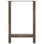 Patas para mesa de centro de acero natural 2 uds 60x(72-73) cm de , Patas para mesas - Ref: Foro24-4013307, Precio: 87,16 €, ...