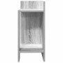 Mesa auxiliar con estante gris sonoma 25,5x27x60 cm de , Mesas auxiliares - Ref: Foro24-858552, Precio: 29,74 €, Descuento: %