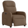 Sillón reclinable eléctrico de tela marrón de , Sillones - Ref: Foro24-3302956, Precio: 231,81 €, Descuento: %