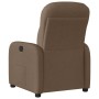 Sillón reclinable eléctrico de tela marrón de , Sillones - Ref: Foro24-3302956, Precio: 231,81 €, Descuento: %