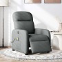 Sillón reclinable de masaje eléctrico tela gris oscuro de , Sillones - Ref: Foro24-3302963, Precio: 271,84 €, Descuento: %