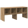 Zapatero apilable roble artesanal 89,5x30x40 cm de , Organizadores de vestidores y perchas de barra - Ref: Foro24-858855, Pre...