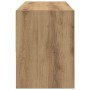 Zapatero apilable roble artesanal 89,5x30x40 cm de , Organizadores de vestidores y perchas de barra - Ref: Foro24-858855, Pre...