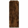 Zapateros 2 uds apilables roble ahumado 89,5x30x40 cm de , Organizadores de vestidores y perchas de barra - Ref: Foro24-85884...