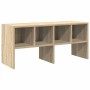 Zapatero apilable roble sonoma 89,5x30x40 cm de , Organizadores de vestidores y perchas de barra - Ref: Foro24-858843, Precio...
