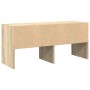 Zapatero apilable roble sonoma 89,5x30x40 cm de , Organizadores de vestidores y perchas de barra - Ref: Foro24-858843, Precio...