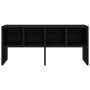 Zapatero apilable roble negro 89,5x30x40 cm de , Organizadores de vestidores y perchas de barra - Ref: Foro24-858841, Precio:...