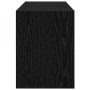 Zapatero apilable roble negro 89,5x30x40 cm de , Organizadores de vestidores y perchas de barra - Ref: Foro24-858841, Precio:...
