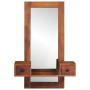 Espejo de pared con cajones madera maciza de acacia 60x33x90 cm de , Espejos - Ref: Foro24-4102372, Precio: 146,26 €, Descuen...