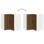 Mueble de cocina esquina pared Porto roble marrón de , Armarios de cocina - Ref: Foro24-854104, Precio: 84,37 €, Descuento: %