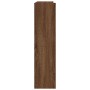 Mueble zapatero madera contrachapada marrón roble 80x25x100 cm de , Zapateros y organizadores de calzado - Ref: Foro24-859902...