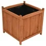 Arriates 2 unidades madera de abeto 50x50x50 cm de vidaXL, Maceteros y jardineras - Ref: Foro24-47250, Precio: 131,67 €, Desc...