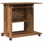 Mesa de ordenador madera contrachapada madera vieja 80x50x75 cm de , Escritorios - Ref: Foro24-856052, Precio: 79,30 €, Descu...