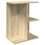 Mesita de noche madera de ingeniería roble sonoma 46,5x29x61 cm de , Mesitas de noche - Ref: Foro24-858654, Precio: 33,17 €, ...