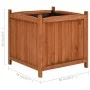 Arriates 2 unidades madera de abeto 50x50x50 cm de vidaXL, Maceteros y jardineras - Ref: Foro24-47250, Precio: 131,67 €, Desc...