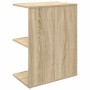 Mesita de noche madera de ingeniería roble sonoma 46,5x29x61 cm de , Mesitas de noche - Ref: Foro24-858654, Precio: 33,17 €, ...