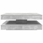 Mesa de centro giratoria 360 grados gris hormigón 90x90x34,5 cm de , Mesas de centro - Ref: Foro24-3321354, Precio: 152,93 €,...
