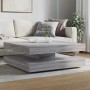 Mesa de centro giratoria 360 grados gris Sonoma 90x90x34,5 cm de , Mesas de centro - Ref: Foro24-3321356, Precio: 137,25 €, D...