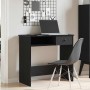 Escritorio de madera contrachapada negro 80x40x75 cm de , Escritorios - Ref: Foro24-860473, Precio: 64,51 €, Descuento: %