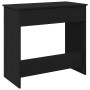 Escritorio de madera contrachapada negro 80x40x75 cm de , Escritorios - Ref: Foro24-860473, Precio: 64,51 €, Descuento: %