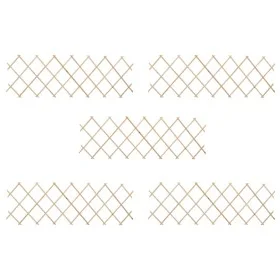Vallas enrejadas 5 uds madera de abeto 180x60 cm de vidaXL, Paneles de vallas - Ref: Foro24-47240, Precio: 29,66 €, Descuento: %