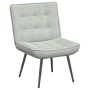 Sillón de relax terciopelo gris claro 64x74x84 cm de , Sillas - Ref: Foro24-4012317, Precio: 91,96 €, Descuento: %
