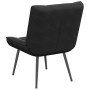 Sillón de relax terciopelo negro 64x74x84 cm de , Sillas - Ref: Foro24-4012322, Precio: 80,36 €, Descuento: %