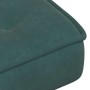 Sillón de relax con reposapiés terciopelo verde oscuro de , Sillas - Ref: Foro24-4012329, Precio: 96,27 €, Descuento: %