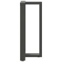 Patas de mesa bar forma T 2 uds acero antracita 40x35x(90-91)cm de , Patas para mesas - Ref: Foro24-4013074, Precio: 141,16 €...
