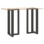 Patas de mesa bar forma T 2 uds acero antracita 40x35x(90-91)cm de , Patas para mesas - Ref: Foro24-4013074, Precio: 141,16 €...