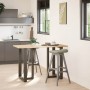 Patas de mesa bar forma T 2 uds acero natural 60x35x(90-91) cm de , Patas para mesas - Ref: Foro24-4013083, Precio: 152,63 €,...