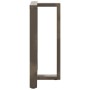 Patas de mesa bar forma T 2 uds acero natural 60x35x(90-91) cm de , Patas para mesas - Ref: Foro24-4013083, Precio: 152,63 €,...