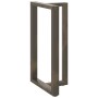 Patas mesa bar forma T 2 uds acero natural 60x35x(100-101) cm de , Patas para mesas - Ref: Foro24-4013095, Precio: 156,37 €, ...