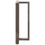 Patas mesa bar forma T 2 uds acero natural 60x35x(100-101) cm de , Patas para mesas - Ref: Foro24-4013095, Precio: 156,37 €, ...