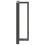 Patas mesa bar forma T 2 uds acero antracita 60x35x(110-111)cm de , Patas para mesas - Ref: Foro24-4013106, Precio: 157,17 €,...