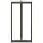 Patas mesa bar forma T 2 uds acero antracita 60x35x(110-111)cm de , Patas para mesas - Ref: Foro24-4013106, Precio: 157,17 €,...