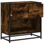 Mesita de noche roble ahumado 60x31x60 cm madera contrachapada de , Mesitas de noche - Ref: Foro24-848696, Precio: 63,72 €, D...