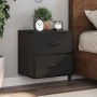 Mesita de noche de pared negra 40x31x39,5 cm de , Mesitas de noche - Ref: Foro24-848724, Precio: 46,38 €, Descuento: %