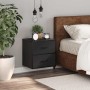Mesita de noche de pared negra 40x31x39,5 cm de , Mesitas de noche - Ref: Foro24-848724, Precio: 46,38 €, Descuento: %