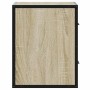 Mesita de noche de pared color roble ahumado 40x31x39,5 cm de , Mesitas de noche - Ref: Foro24-848726, Precio: 45,04 €, Descu...