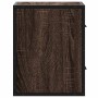 Mesita de noche de pared color roble marrón 40x31x39,5 cm de , Mesitas de noche - Ref: Foro24-848732, Precio: 46,38 €, Descue...