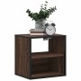 Mesitas de noche pared 2 uds color roble marrón 40x31x39,5 cm de , Mesitas de noche - Ref: Foro24-848753, Precio: 58,73 €, De...