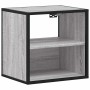 Mesitas de noche de pared 2 unidades gris sonoma 40x31x39,5 cm de , Mesitas de noche - Ref: Foro24-848751, Precio: 59,46 €, D...