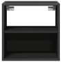 Mesitas de noche de pared 2 unidades negra 40x31x39,5 cm de , Mesitas de noche - Ref: Foro24-848745, Precio: 58,73 €, Descuen...