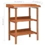 Soporte para plantas de madera de abeto 76x37x89 cm de vidaXL, Soportes para macetas - Ref: Foro24-47244, Precio: 78,11 €, De...