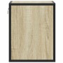Mesitas de noche de pared 2 unidades roble Sonoma 40x31x39,5 cm de , Mesitas de noche - Ref: Foro24-848747, Precio: 57,09 €, ...