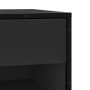 Banco zapatero madera de ingeniería y metal negro 60x40x53,5 cm de , Bancos para recibidores y almacenamiento - Ref: Foro24-8...