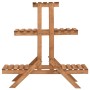 Soporte para plantas de madera de abeto 83x25x83 cm de vidaXL, Soportes para macetas - Ref: Foro24-47234, Precio: 35,17 €, De...